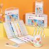 Deli 24-Color Water-Based Acrylic Marker Set