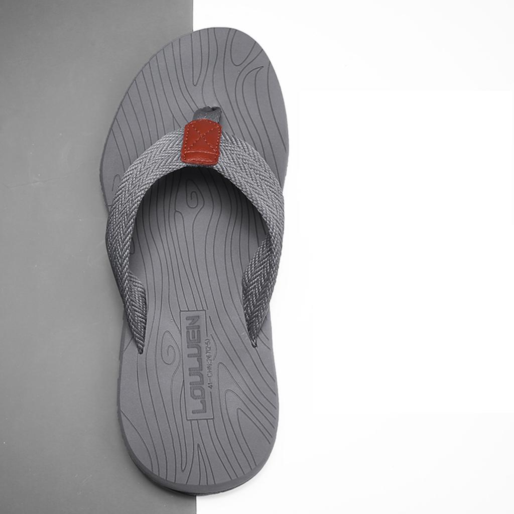 Мужские шлепанцы для лета, повседневные шлепанцы, мужские сандалии для ношения на открытом воздухе, нескользящие пляжные сандалии