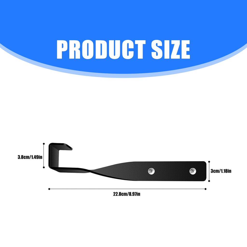 2 шт. Держатель для бензопилы из нержавеющей стали Сверхпрочная настенная стойка Органайзеры для организации гаража и хранения инструментов