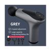 Mini Massage Gun With 4 Heads Handheld Deep Tissue Percussion Massage Gun Compact Personal Massager Portable Muscle Pain Relief In Back Leg Shoulder A