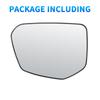 Heated Side Rearview Mirror Glass Lens 76253-TBA-C01 76203-TBA-C01 For honda civic 2016 2017 2018    Left/Right Side