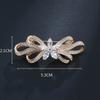 Korean Version of Exquisite Three-dimensional Bow Zircon Brooch, Spot Corsage Clothing Accessories Pin