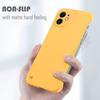 Безрамочный жесткий матовый чехол для телефона из поликарбоната для iPhone 15 14 Plus 13 12 Mini 11 Pro XR X XS Max, защитный чехол-бампер