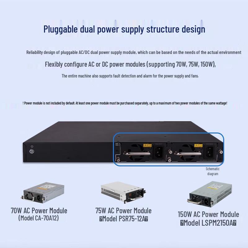 H3C S5560S-52S-EI Layer 3 Managed Enterprise Switch