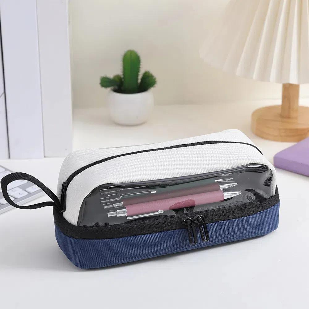 Пенал большой вместимости многослойный пенал пенал с индивидуальностью пенал для ручек подпись