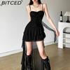 Spring Women's Solid-Colour Slim-Fit High-Waisted Fashion Off-the-Shoulder Strapless Dress