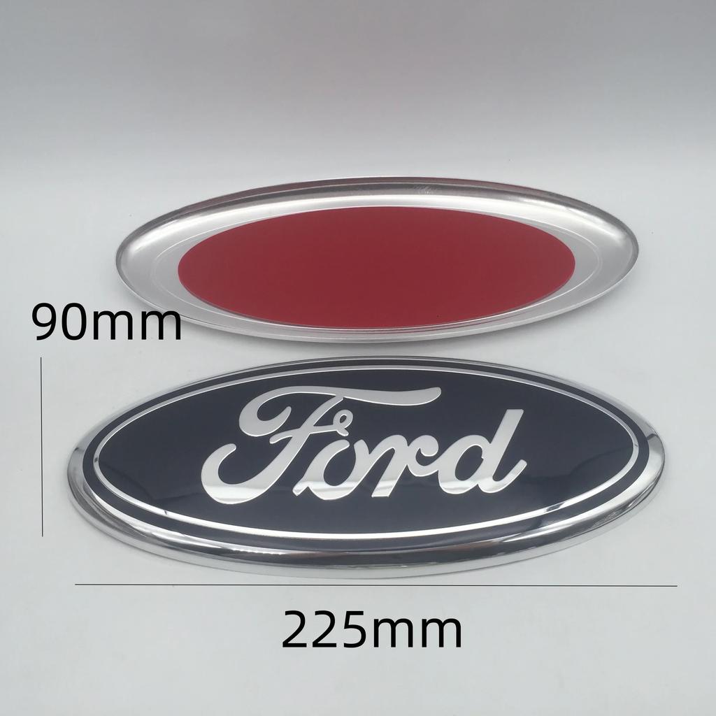 Car Sticker Ford New 2025 Hot 1pcs 3D for ford blue Car Front Head Hood Bonnet Emblem Rear Tail Bumper Trunk Steering Wheel cove