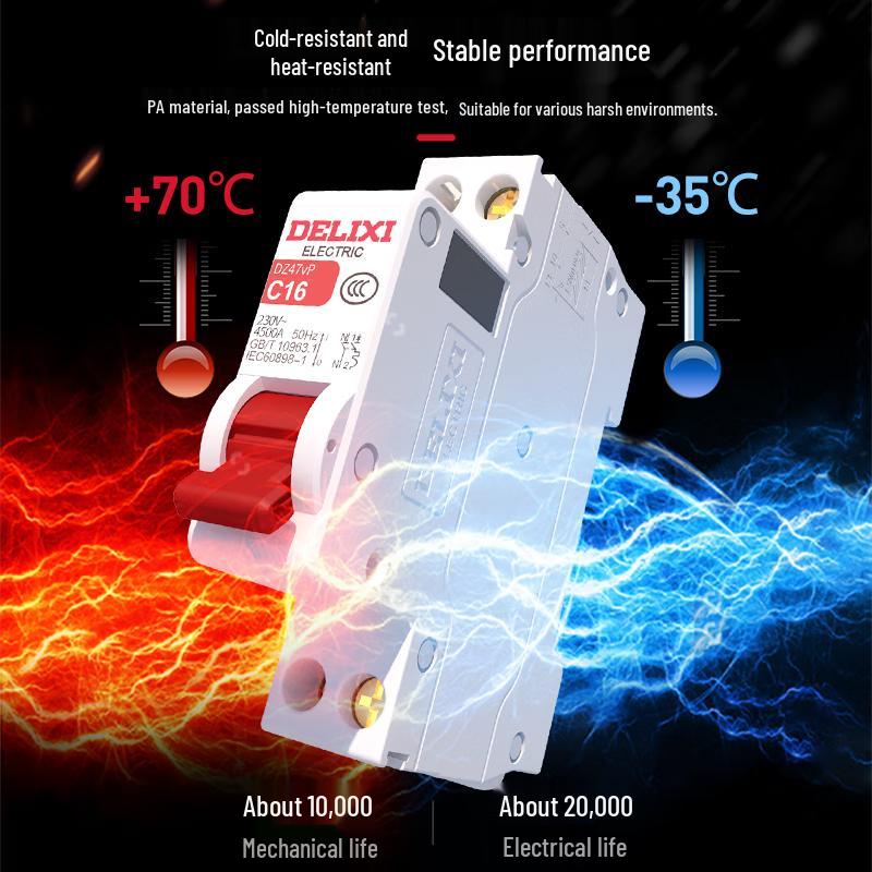 DELIXI ELECTRIC Автоматический выключатель дифференциального тока DZ47vP (АВДТ)