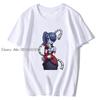 Мужская футболка Skullgirls Squigly Женская футболка Мужская хлопковая футболка Футболки Топы Уличная одежда Харадзюку
