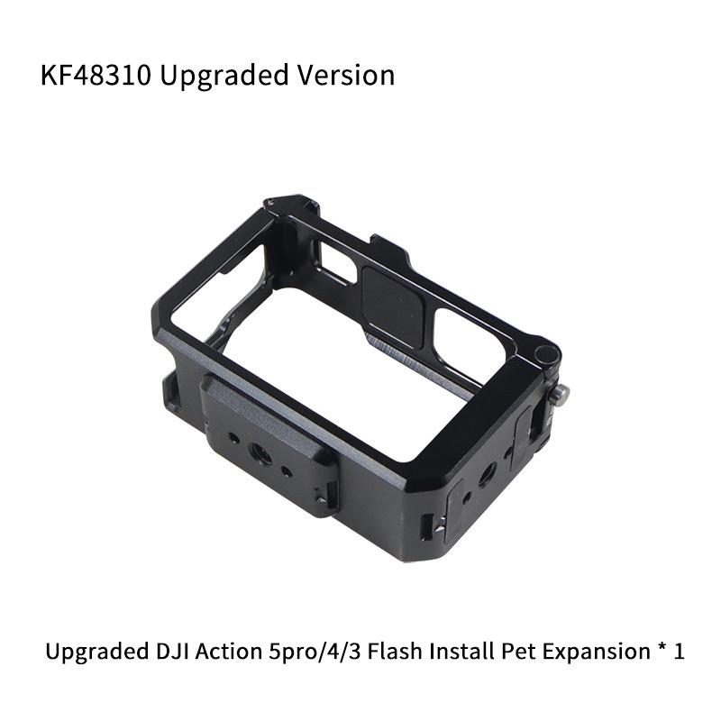 Спортивная камера металлическая защитная рамка для клетки кролика Dji Action 5 Pro/4/3 быстросъемное крепление для камеры Dji Action 5 Pro