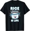Rice Is Life Филиппинская еда Филиппины Кавайная футболка унисекс