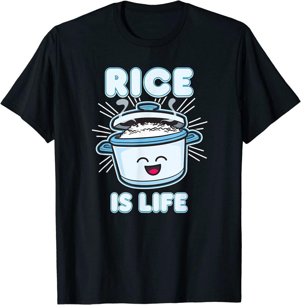 Rice Is Life Филиппинская еда Филиппины Кавайная футболка унисекс