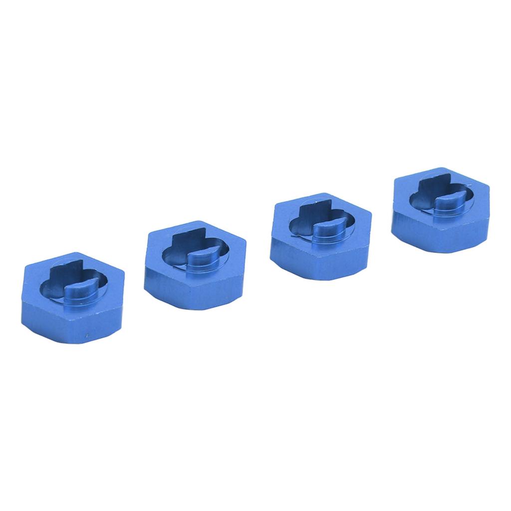 4PCS Wheel Hex Hub Adapter Aluminum Alloy Wheel Hex Coupler for LaTrax Teton 1Celsius18 RC Truck