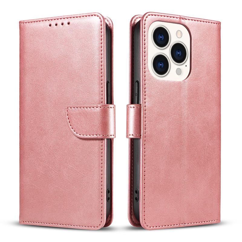 Чехол из телячьей кожи для iPhone 14 Pro, Apple 13, Samsung S23 Ultra Flip Cover.