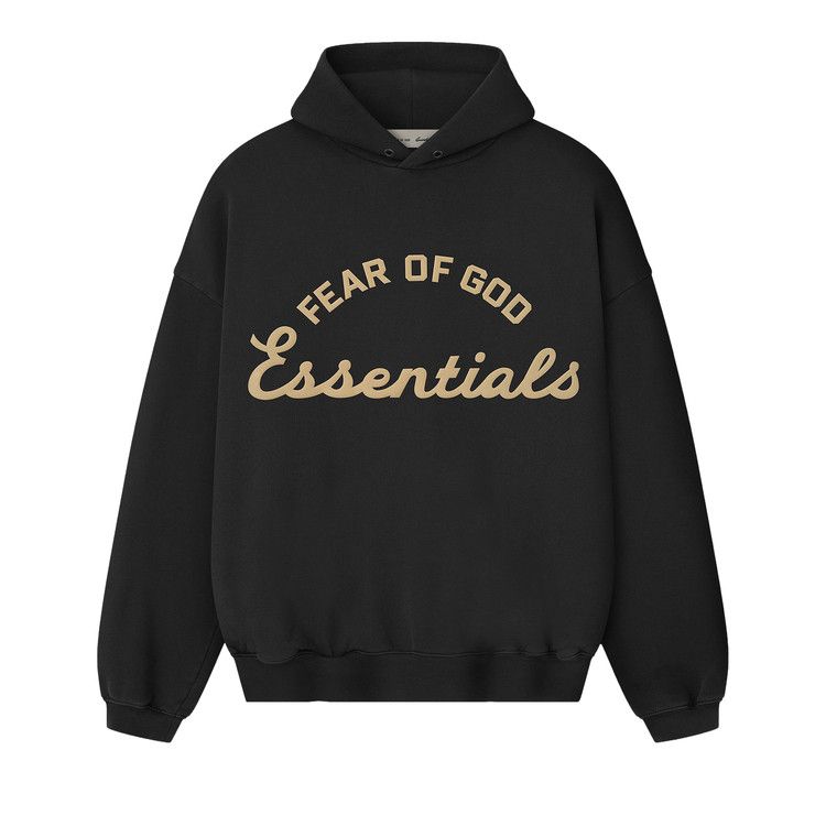Men's Hoodie Fear of God Essentials 90's Hoodie 'Faded Black'