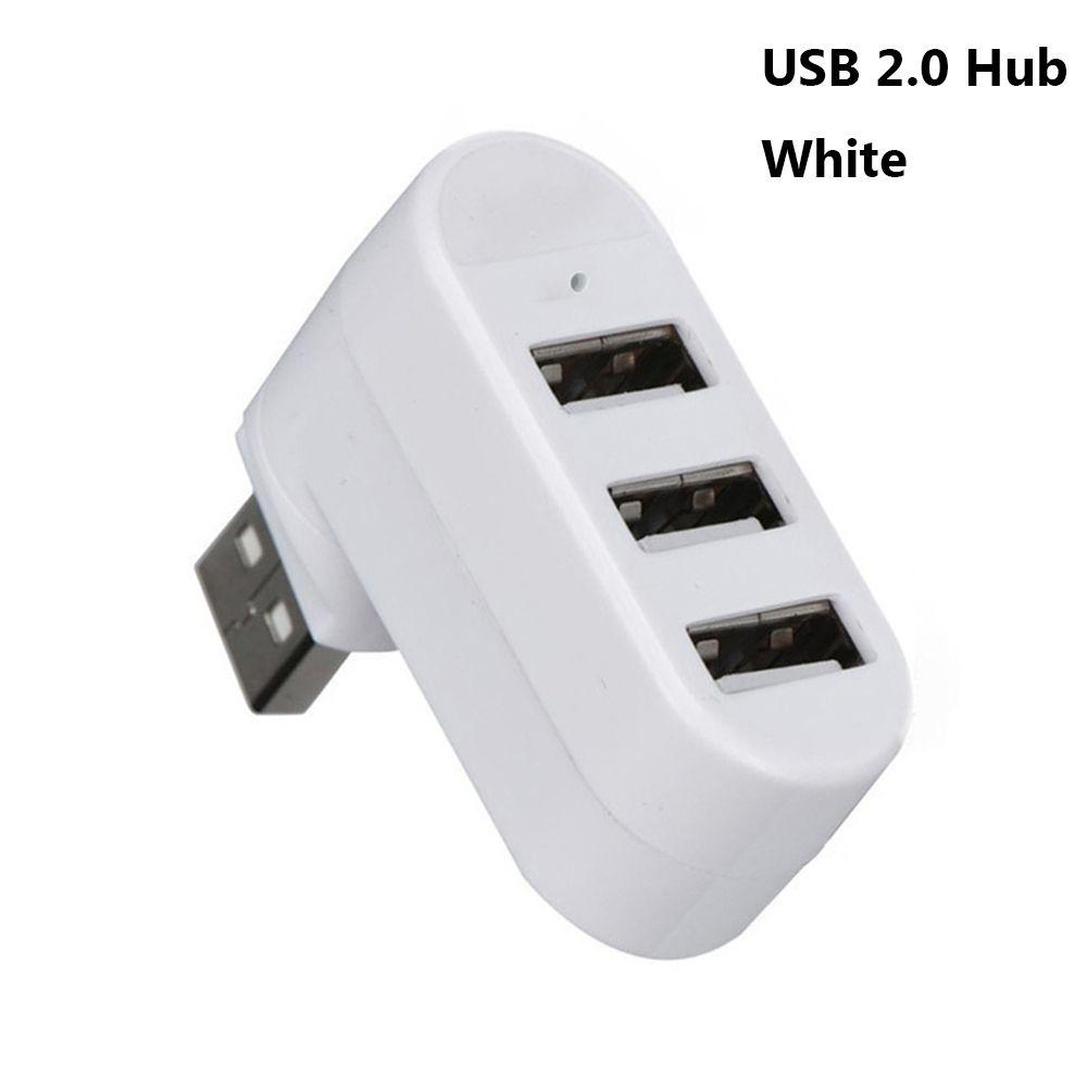 New Rotatable High Speed Mini 3 Ports Splitter Box Adapter USB 3.0 Hub