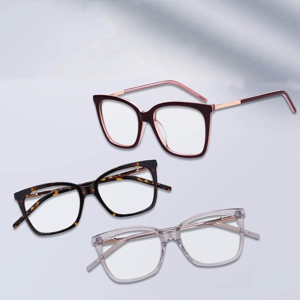 Оправа для очков для взрослых, простая квадратная оправа для очков для близорукости