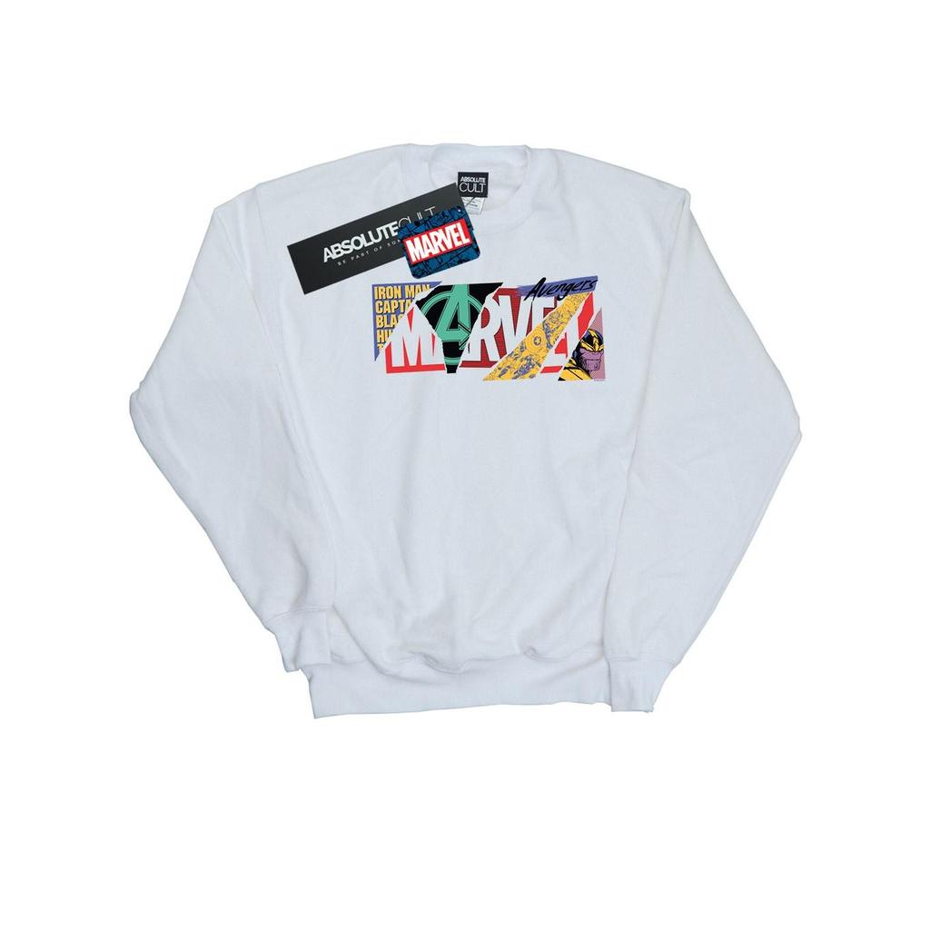 Marvel Womens/Ladies Collage Logo Sweatshirt
