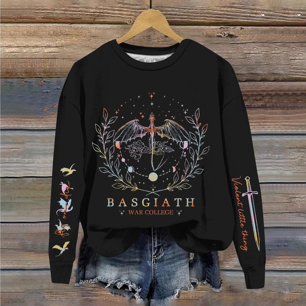 Женский повседневный свободный топ с круглым вырезом и длинными рукавами с капюшоном