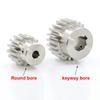 1Pcs 2M 12T-30T Pinion Spur Gear 304 Stainless Steel 2 Mod 12 Teeth-30 Teeth Motor Metal Step Convex Gear Transmission Parts