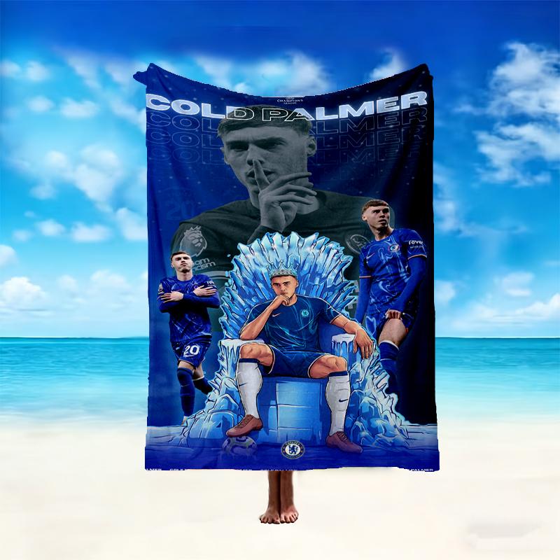 Chelsea FC Blanket Lightweight Print Throw Blanket For Couch, Bed, Car, A Heartfelt Gift for Your Family and Friends