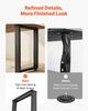 Table Legs, 750 x 600 mm (H x W) Square Steel Furniture Legs, Modular Design, Easy Assembly, 1000 kg Max Load Heavy Duty, for Home Office Desk,