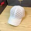 New Women's Summer Lace Flower Baseball Cap with Fashionable and Versatile Temperament, Sun Shading Hollow Duckbill Cap