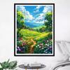 5d DIY Алмазная картина вышивка крестом весенний пейзаж Алмазная вышивка мозаика полный круглый дрель домашний декор
