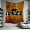 Utah Jazz Basketball Team Logo Threepiece Set 1 Duvet Cover 2 Pillowcase Without Core Soft And Comfortable Bedding Set