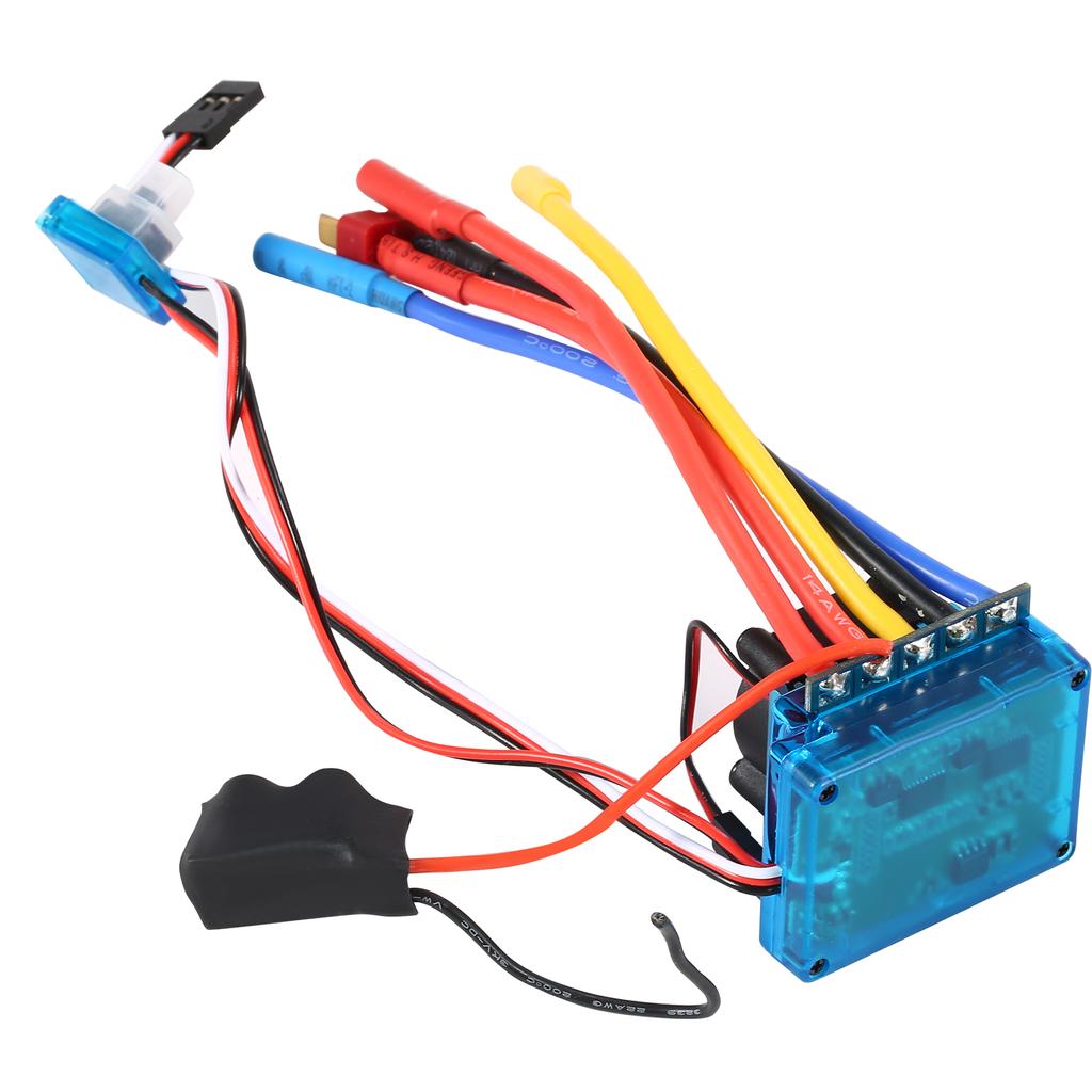 3650 3900KV Waterproof Brushless Motor with 120A Brushless ESC with 5.8V 3A BEC Set for 1 10 RC Car