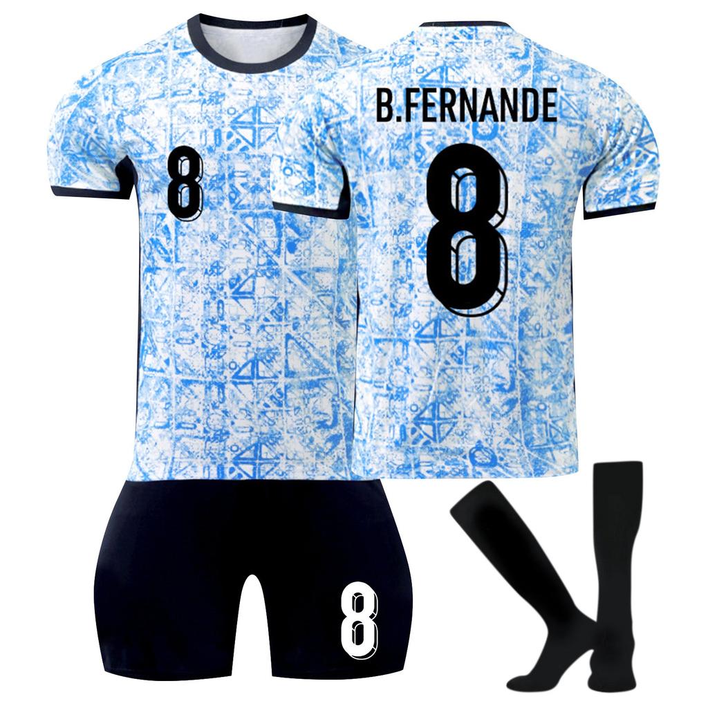 2425 Футболки для выезда, комплект спортивной команды, комплект футбольного тренировочного костюма