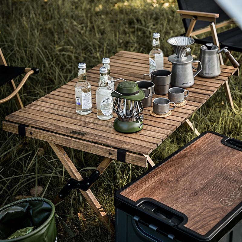 Rock Ape 90 Enhanced Solid Wood Roll-up Table