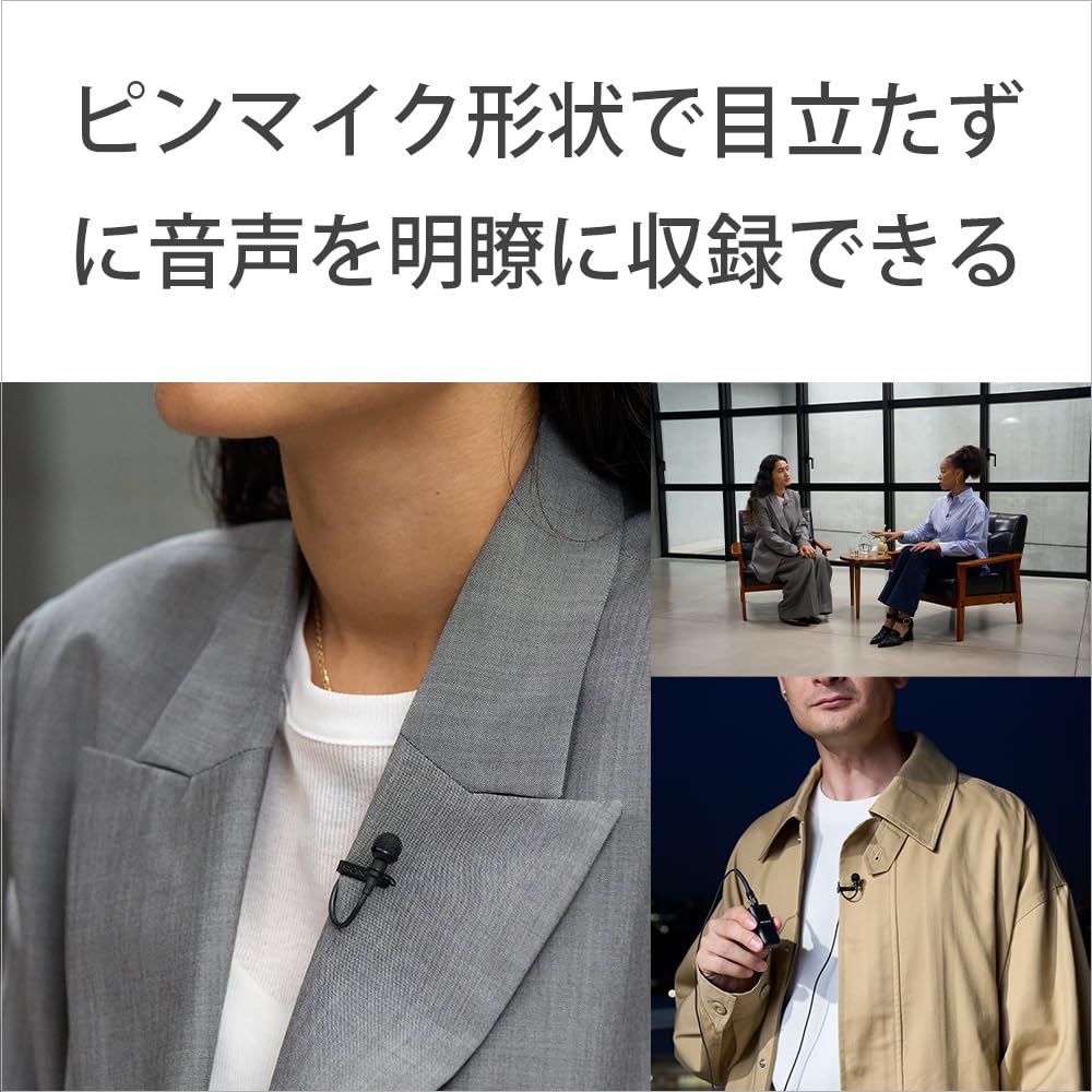 Sony Микрофон камеры петличный микрофон ECM-L1