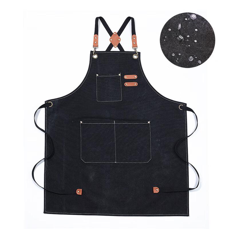 Tingle Oil-Proof Canvas Kitchen Apron