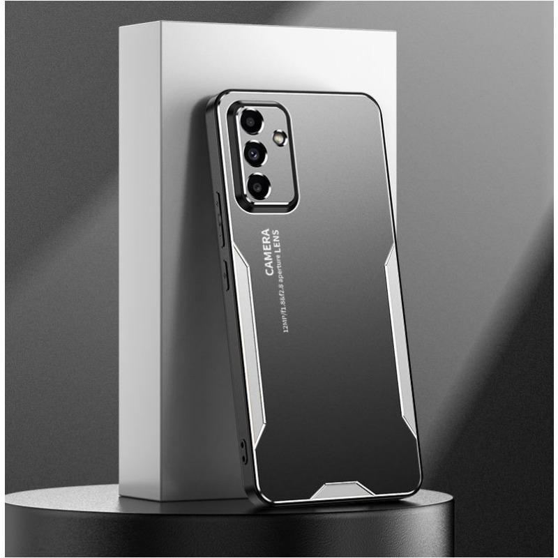 Подходит для чехла для мобильного телефона Samsung M55 A55 A54 A35 Твердый металлический корпус S24 S23 S22ultra Полная защита от падений