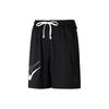 Logo Print Mid-Rise Straight Loose Casual Shorts Men Shorts Black FN3038-010
