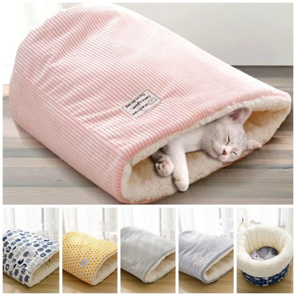 for Cats Cat Sleeping Bag Warm Gift Tunnel Cat Nest New Bucket Sleeping Bag