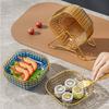 Reusable Bone Plate High-end Fruit Plate Multipurpose Vegetable Plate  Dining Table