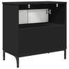 Washbasin Cabinet Black 60.5 x 33.5 x 61 cm Particleboard