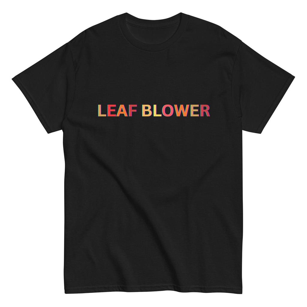 Funny Leaf Blower Fall Costume Couple Halloween Matching Men's T-Shirt