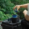 Edenus Mountains & Rivers Celadon Glazed Stone Travel Gongfu Tea Set