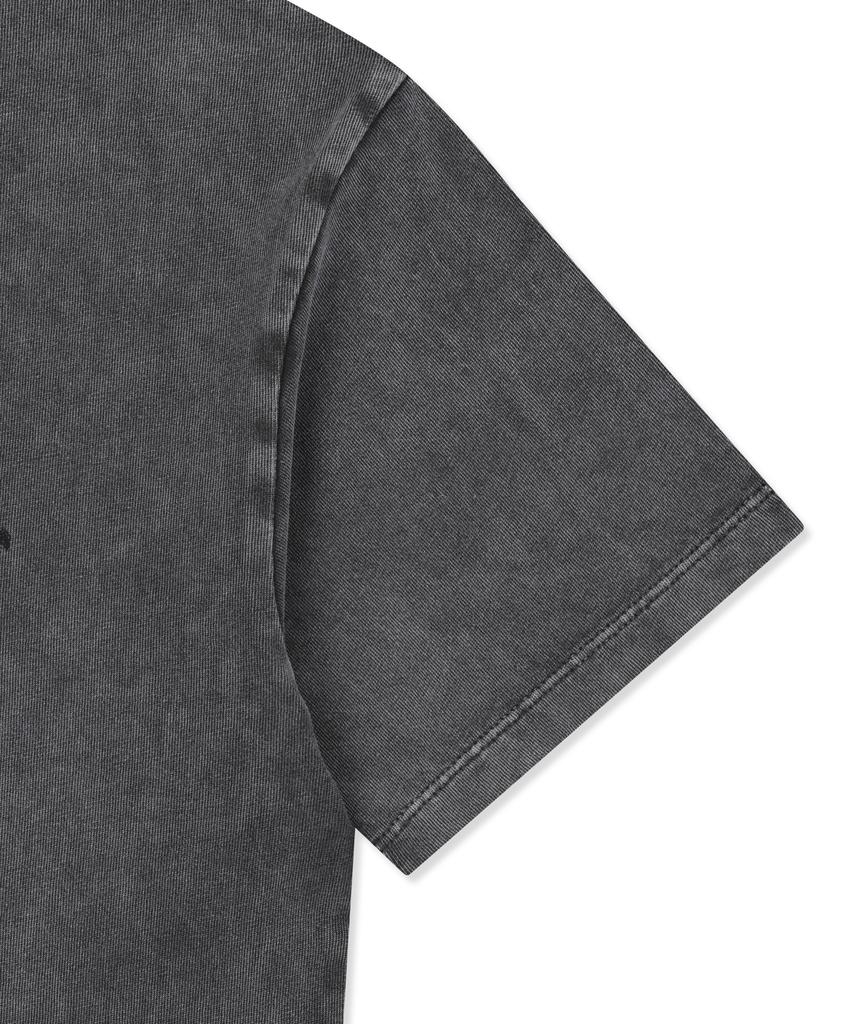 BROWNBREATH W Стиранная футболка Bb Regular - Угольный