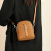 Кожаная сумка женская новая горячая распродажа женская сумка простая и универсальная сумка для мобильного телефона для повседневного сочетания на плечо сумка-мессенджер
