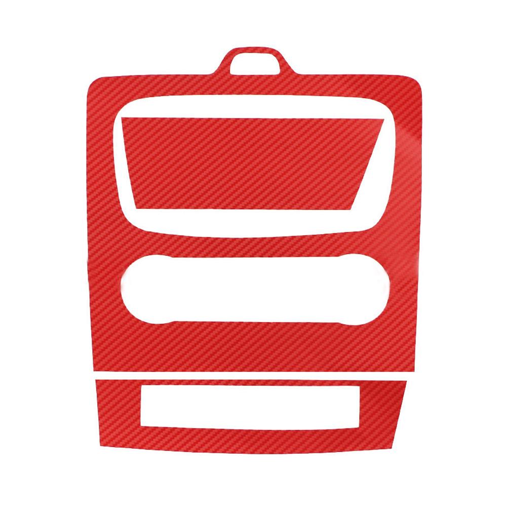 Защитная наклейка на консоль автомобиля из углеродного волокна для Ford Focus 2 MK2 2009 - 2012 Автомобильные аксессуары