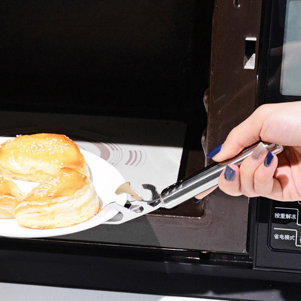 1 шт., чаша из нержавеющей стали, зажим для посуды, анти-горячая, анти-ошпаренная кухонная ручка, зажим