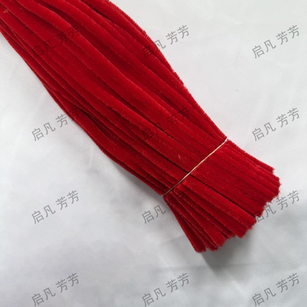 8mm Macaron Color Encrypted Twist Ties Chenille Stems for DIY Toys