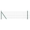 Welded Wire Fence with Concrete Foundation 10 x 0.4 m (W x H)