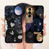 For Samsung Galaxy A56 A36 Fashion Dusk Beach Painting Phone Case For Samsung A36 A56 5G Soft Silicone Covers Bumpers