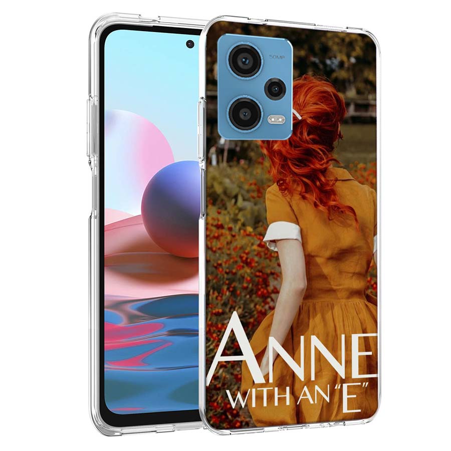 Чехол для телефона "Энн с рыжими волосами" Для Redmi Note 13 12 14 15 Pro Plus 13R 11 11T 11E 11S 10 Pro 10S 9 9S Прозрачный ТПУ Чехлы Capa