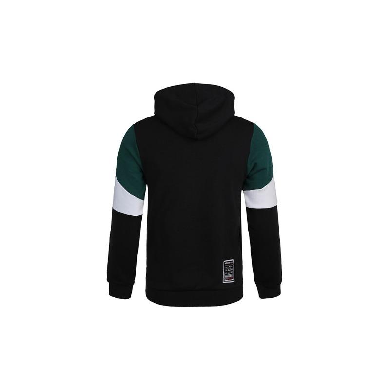 adidas Neo Brilliant Hoodie 2 с цветными блоками Мужские толстовки черного цвета GU0835